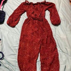 Bailey’s blossoms 3T long sleeve light weight romper